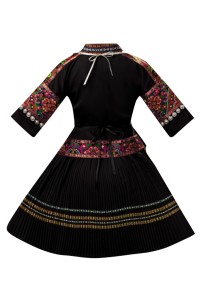 Custom-made Hmong costume female Dong design minority costume adult summer short embroidery dance performance travel clothing SKDO007 detail view-3